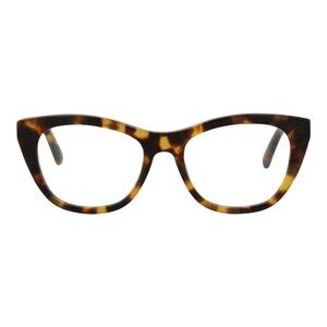 Stella McCartney Womens Cat Eye Havana Havana Transparent Fashion Designer